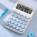 Desktop Mechanical Calculator 12 Digits For Gradient Blue