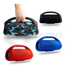 Caixa De Som Boombox Bluetooth Portátil 22cm Preto