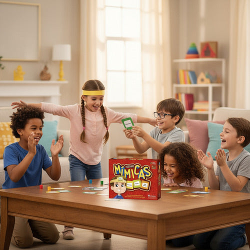 Brinquedo Jogo Infantil Diversão Adivinhação Fazendo Mímicas