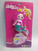 Maquiagem Infantil Boneca E Estojo Sereia