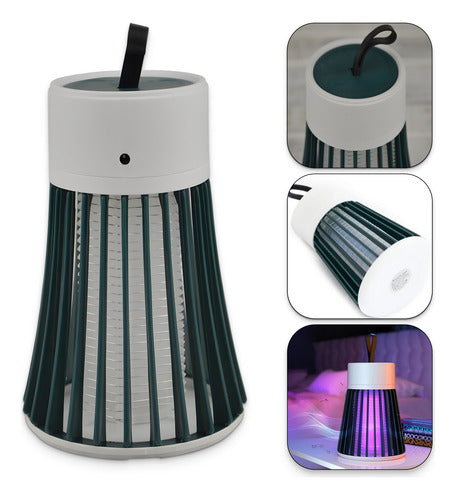 Armadilha Repelente Mata Insetos Pernilongos Elétrica Led Uv