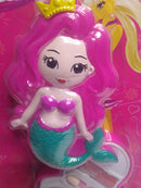 Maquiagem Infantil Boneca E Estojo Sereia