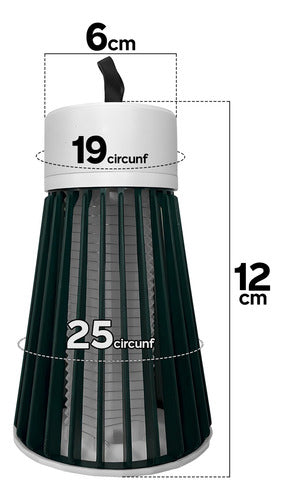 Armadilha Repelente Mata Insetos Pernilongos Elétrica Led Uv