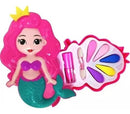 Maquiagem Infantil Boneca E Estojo Sereia