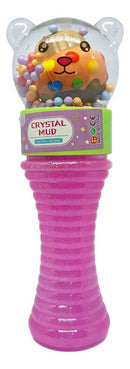 Kit 6 Brinquedo Slime Crystal Mud Gatinho Infantil Colorido
