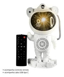 Projetor Luz Galáxia Estrelas Espaço Sideral Luzes Noturnas