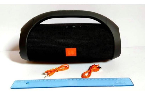 Caixa De Som Bluetooth Boombox Grande 31 Cm Portátil Potente