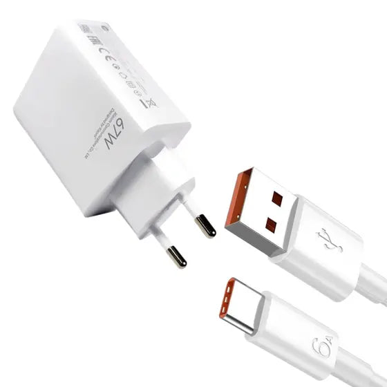 CARREGADOR  TURBO XIAOMI 67W