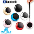 Mini Caixinha De Som De Metal Bluetooth Amplificada de 3W Potente