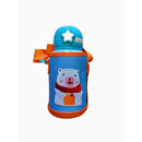 Garrafa Térmica Inox Infantil Canudo Alça E Bolsinha 500ml