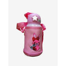 Garrafa Térmica Inox Infantil Canudo Alça E Bolsinha 500ml