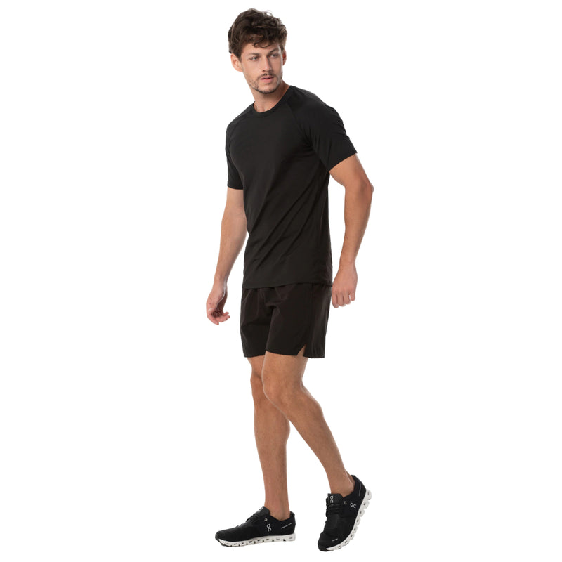 Camiseta Poliamida com Elastano Raglan Slim Fit Academia Masculino Adulto