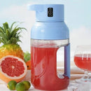 Mini Liquidificador Elétrico Garrafa 1500ML Portátil Shake Recarregável Mixer Shake Galão Misturador vitamina