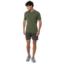 Camiseta Poliamida com Elastano Raglan Slim Fit Academia Masculino Adulto