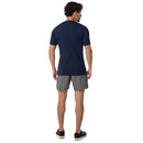 Camiseta Poliamida com Elastano Raglan Slim Fit Academia Masculino Adulto