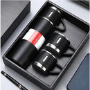 Garrafa Térmica 500ml com 3 Xícaras - Mantém Bebidas Quentes ou Frias por Horas cores variadas