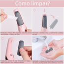 Lixador de Pé Elétrico - Esfoliador Tira Calos Pedicure Portátil Lixa Usb Pilha