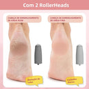 Lixador de Pé Elétrico - Esfoliador Tira Calos Pedicure Portátil Lixa Usb Pilha