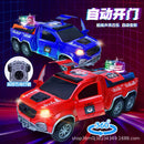 Carrinho de Som Caminhonete Hilux Paredão com Luzes 360º, Brinquedo Infantil, Som e Luz para Crianças, Veículo RC