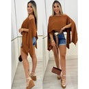 Bata boho chic assimétrico Multiuso Multiforma blusa feminina  Batinha Moda Gringa P44