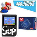 Mini Vídeo Game Nintendo Vídeo Portátil 400 Jogos Sup Retrô Clássicos Antigos Anos 80 com Controle Para 2 Pessoas