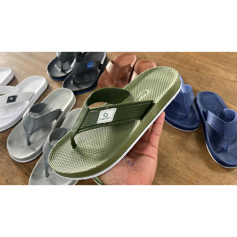 Cartago Chinelo Sandália Masculino Adulto Ortopédico Macio E Leve Antiderrapante