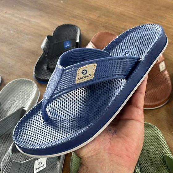 Cartago Chinelo Sandália Masculino Adulto Ortopédico Macio E Leve Antiderrapante