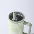 Copo Térmico 1200L Grande Em Aço Inoxidável Com Tampa E Canudo de aço