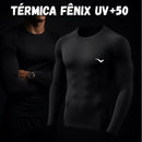 Kit com 2 camisas térmicas com proteção solar UV 50+