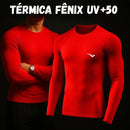Kit com 2 camisas térmicas com proteção solar UV 50+