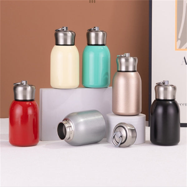 café Mini Copo / Garrafa Térmica De Aço Inoxidável   300ml / Portátil