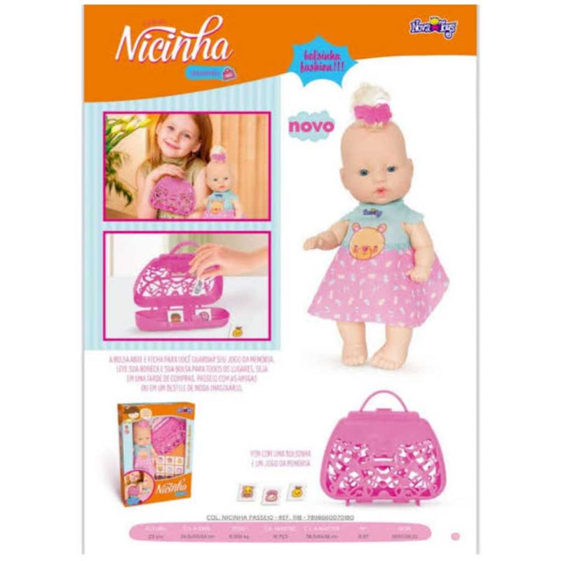 BONECA-NICINHA-NOVATOYS-FAZ-XIXI-E-FASHION/É NA/GF/INFINITY/KIDS A LOJA/DOS/SEUS/BRINQUEDOS