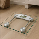 Balança Digital Banheiro Corporal 180kg Vidro Temperado Alta Precisão Fitness Saúde Peso Academia