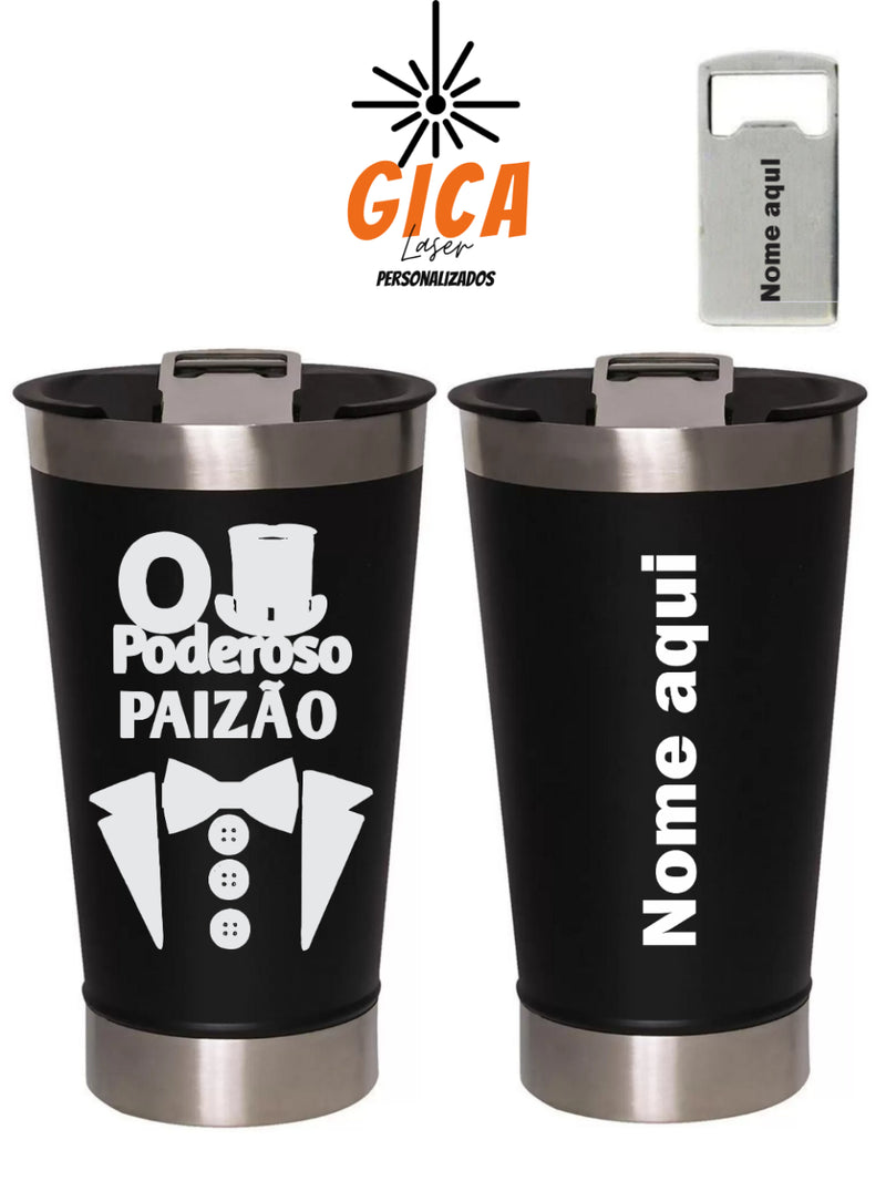 Copo Térmico Personalizado  com Gravação a Laser Dia dos Pais