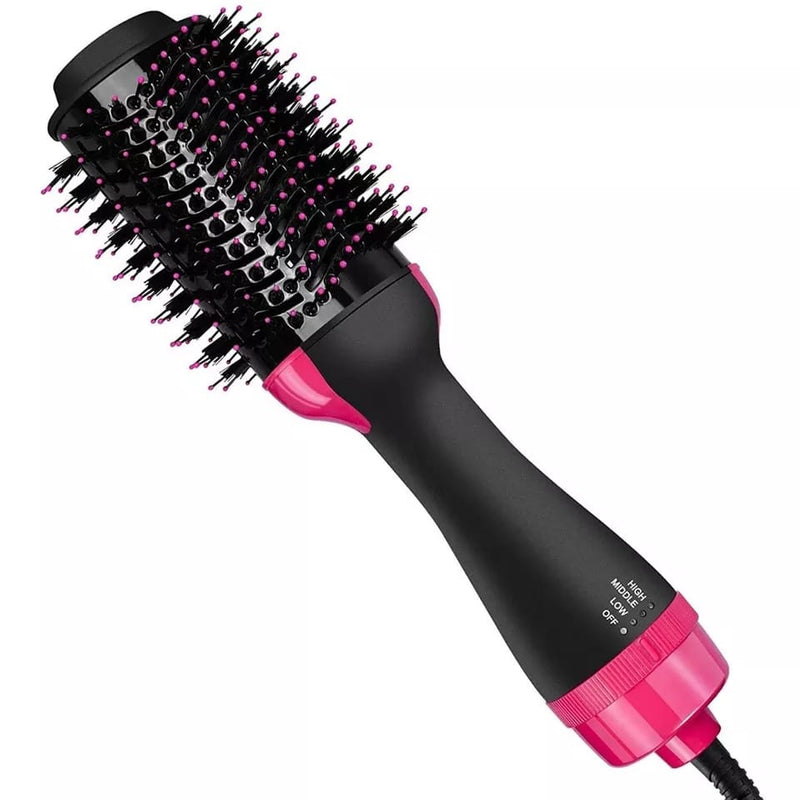 ESCOVA SECADORA ALISADOR ELÉTRICA QUENTE CABELO COM 3 EM1 HAIR STYLER