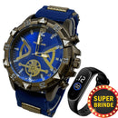 Relógio Masculino a Prova d água De Luxo Moda Original