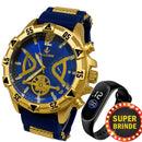 Relógio Masculino a Prova d água De Luxo Moda Original