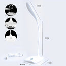 Luminária Articulável de Mesa Led Touch Abajur Cama Recarregável