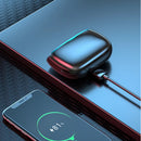 Fone de Ouvido Intra Auricular Bluetooth com Case de Carregamento Visor Digital