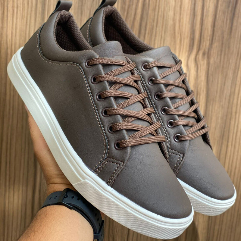 Tênis Sapatênis Masculino Casual Trabalho Estiloso Dia a Dia BOSS Qualidade Promoção